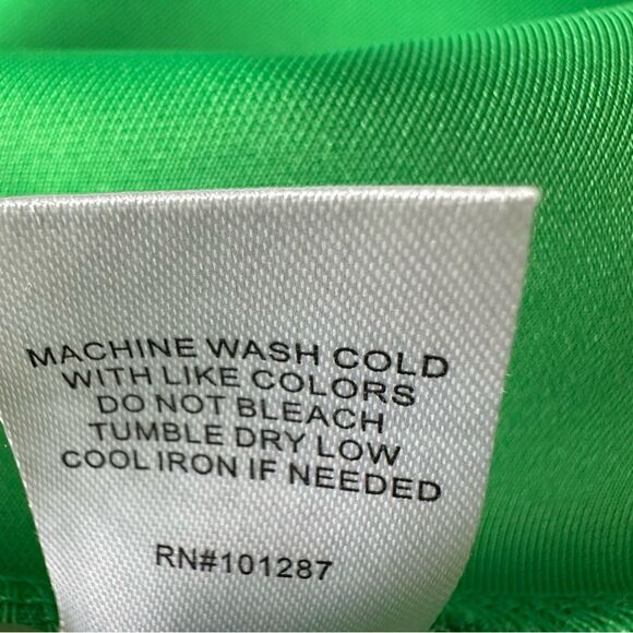 Alexia Admor Yvette Dripped Waist Dress Size S Green - Picture 8 of 8